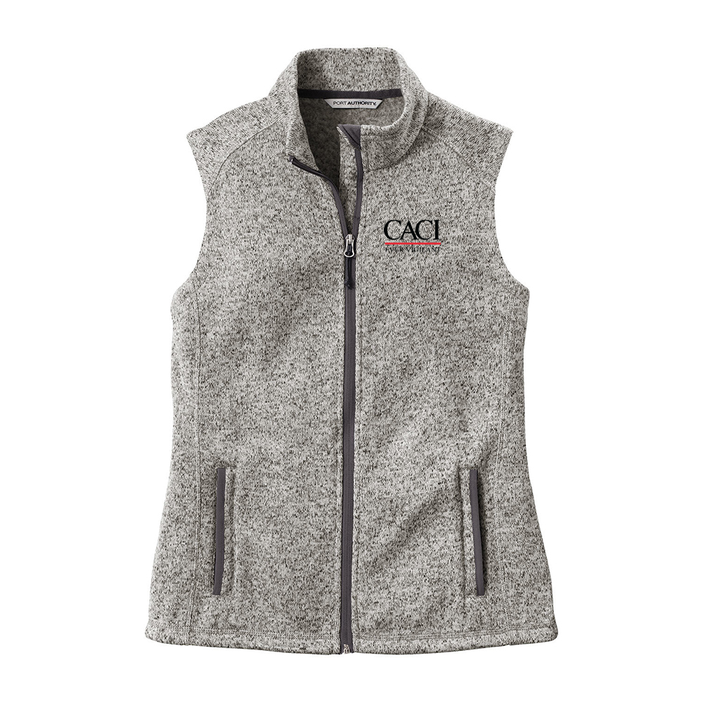 Sweater Fleece Vest - Ladies' - On-Demand