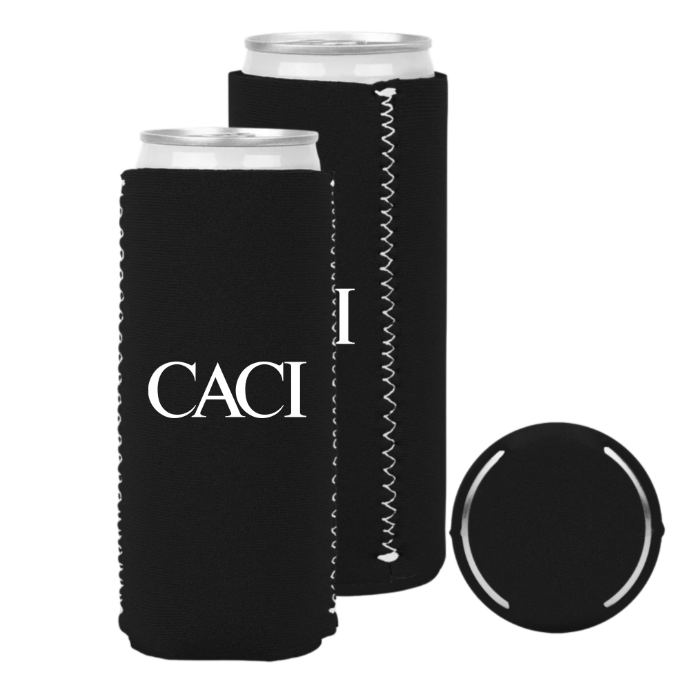 CACI Koozie for Slim Cans